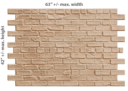 PAS002 Exposed Alley Brick (Paintable Only)