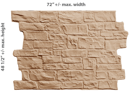 PAS003 Very Cut Stone (Paintable only)