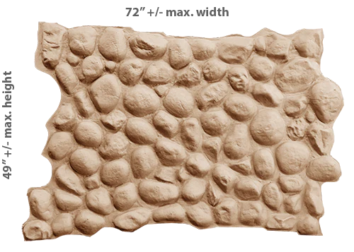 PAS007 Reformed River Rock (Paintable Only)